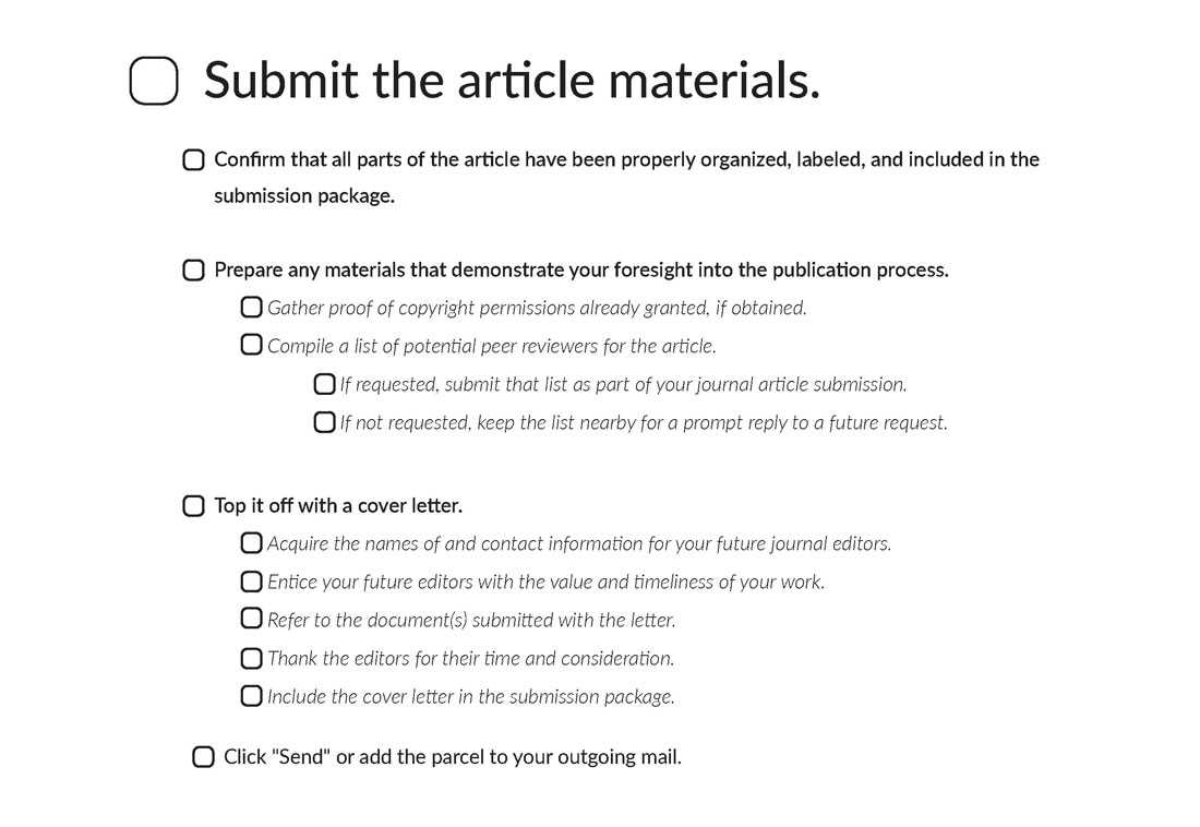cover letter template elsevier