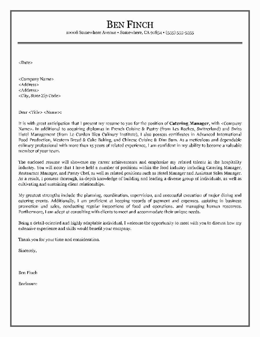 cover letter template fashion industry