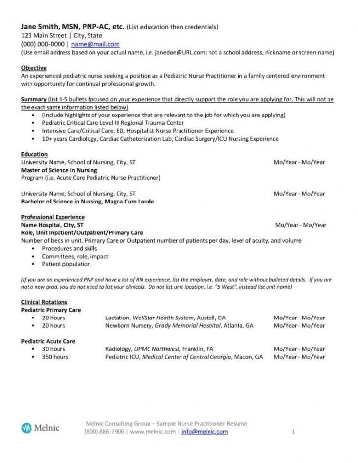 cover letter template nurse practitioner