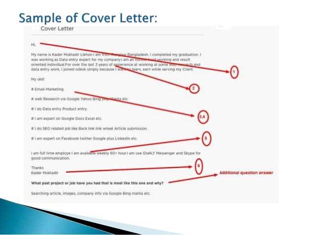 cover letter template upwork