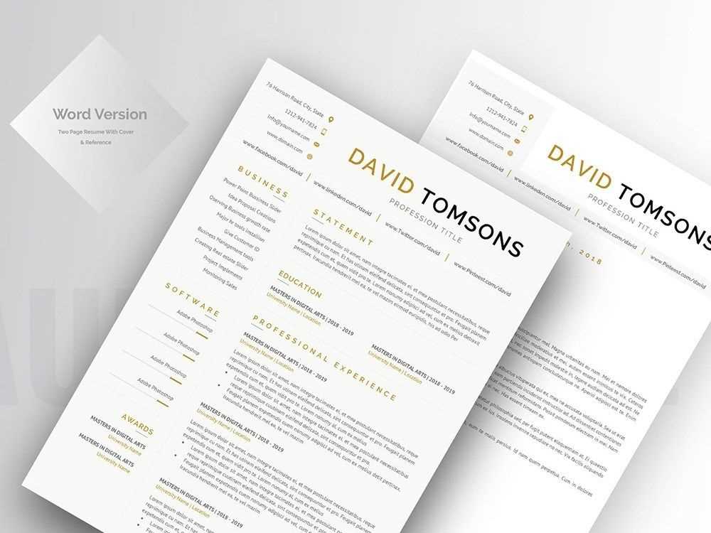cover letter word template free download