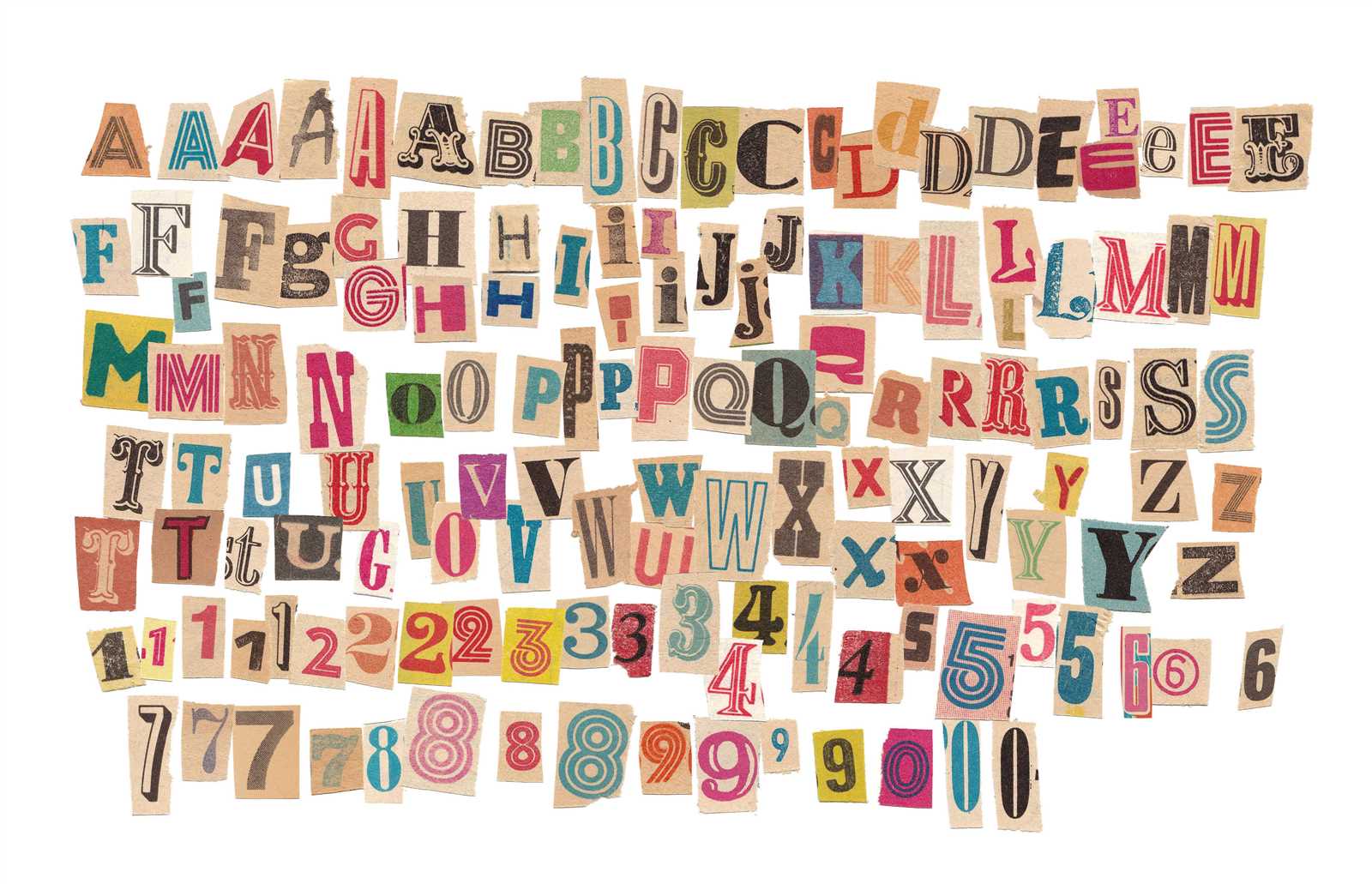 cut out alphabet letter templates