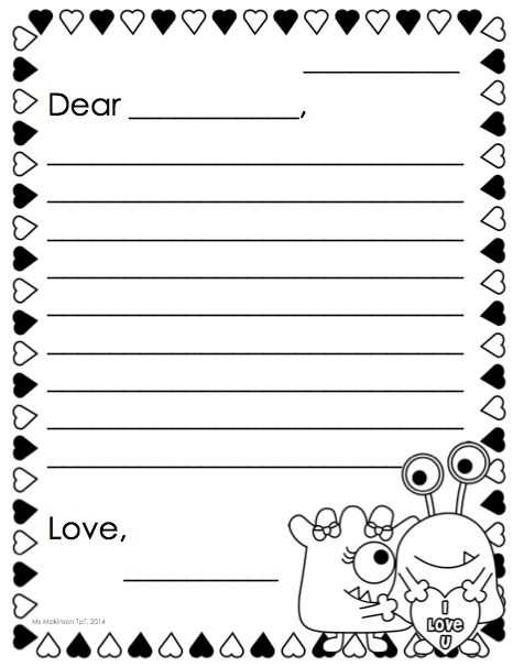 dear letter template