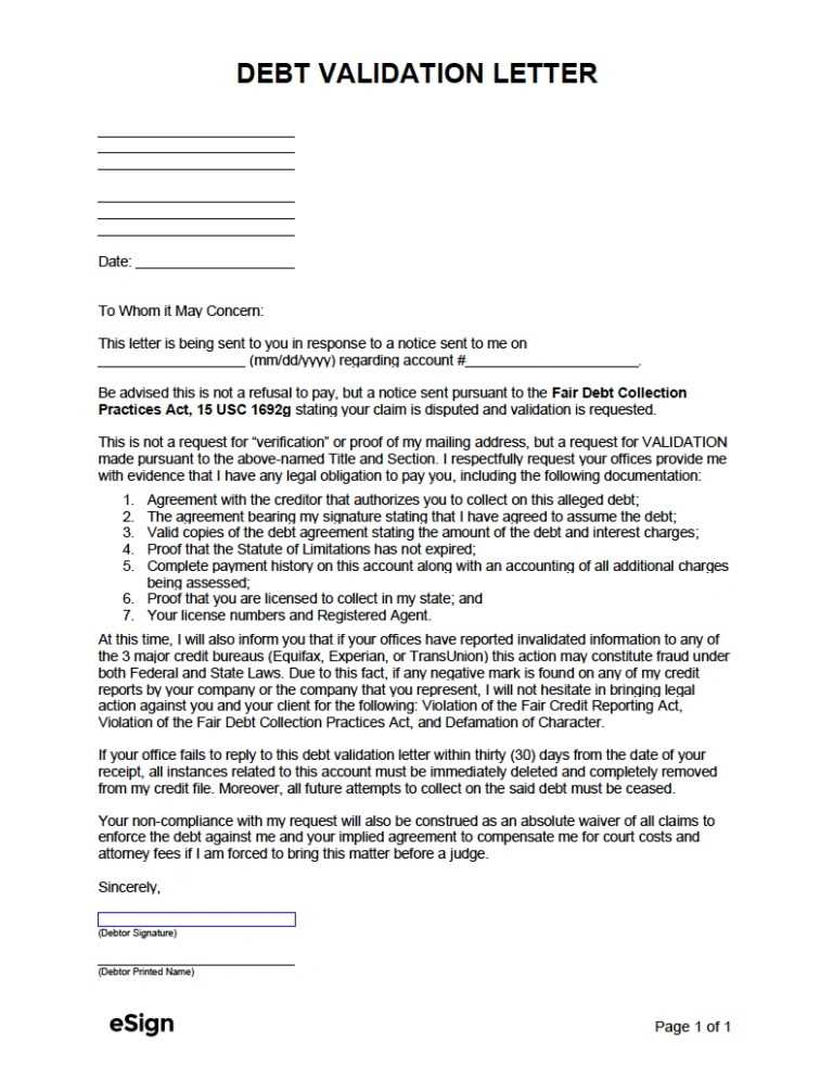 debt collector cease and desist letter template