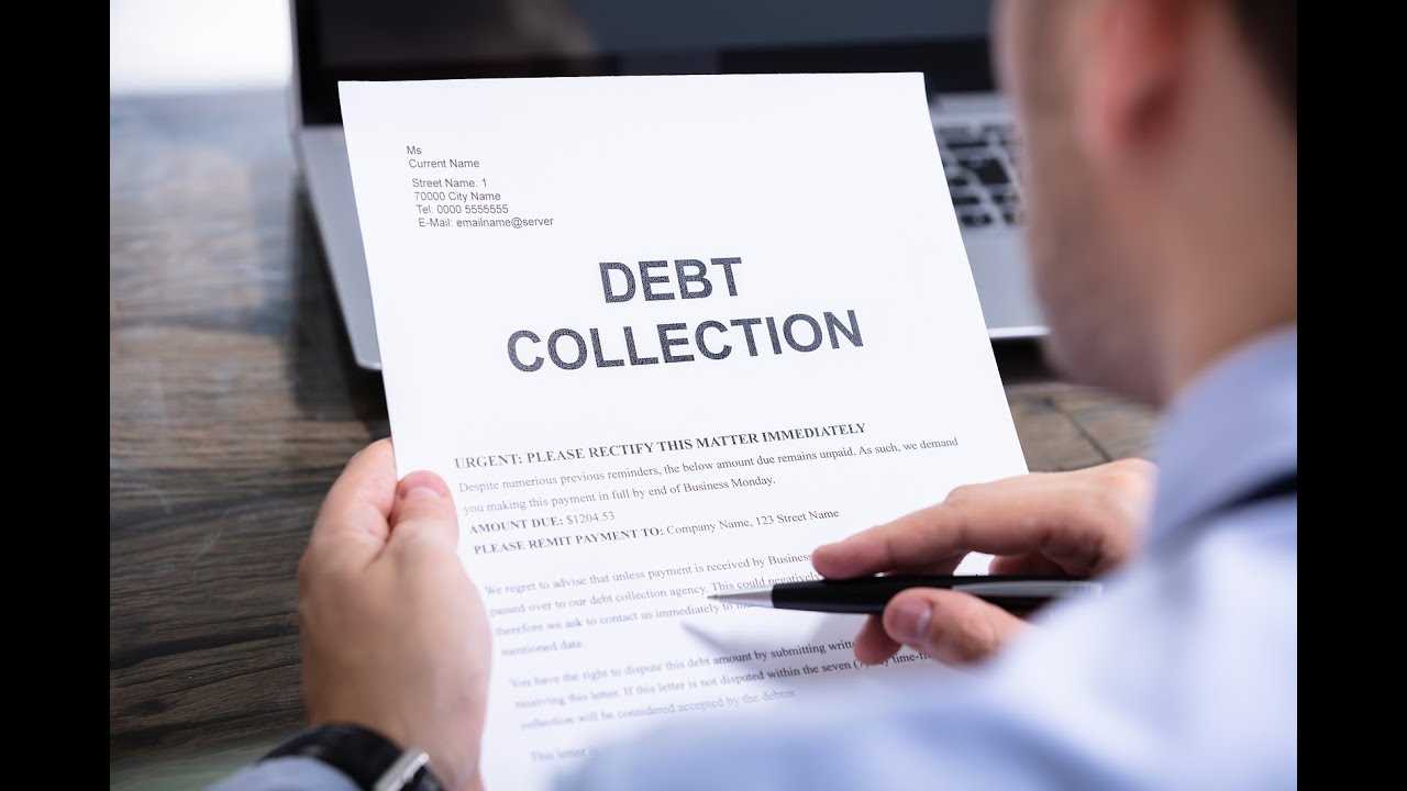 debt recovery debt collection letter template