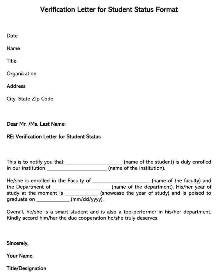 debt verification letter template word