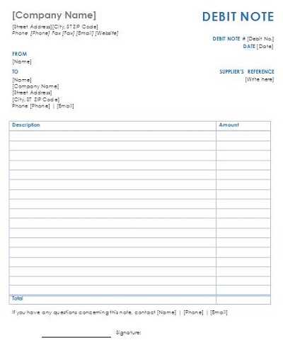 direct debit letter template