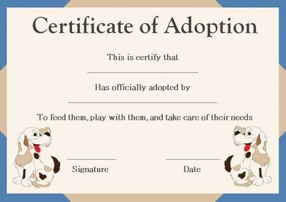 dog adoption pet adoption letter template