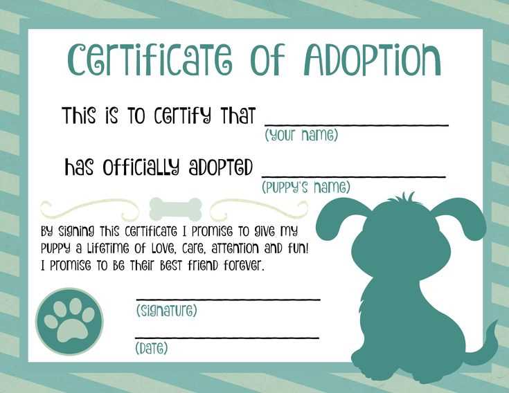 dog adoption pet adoption letter template