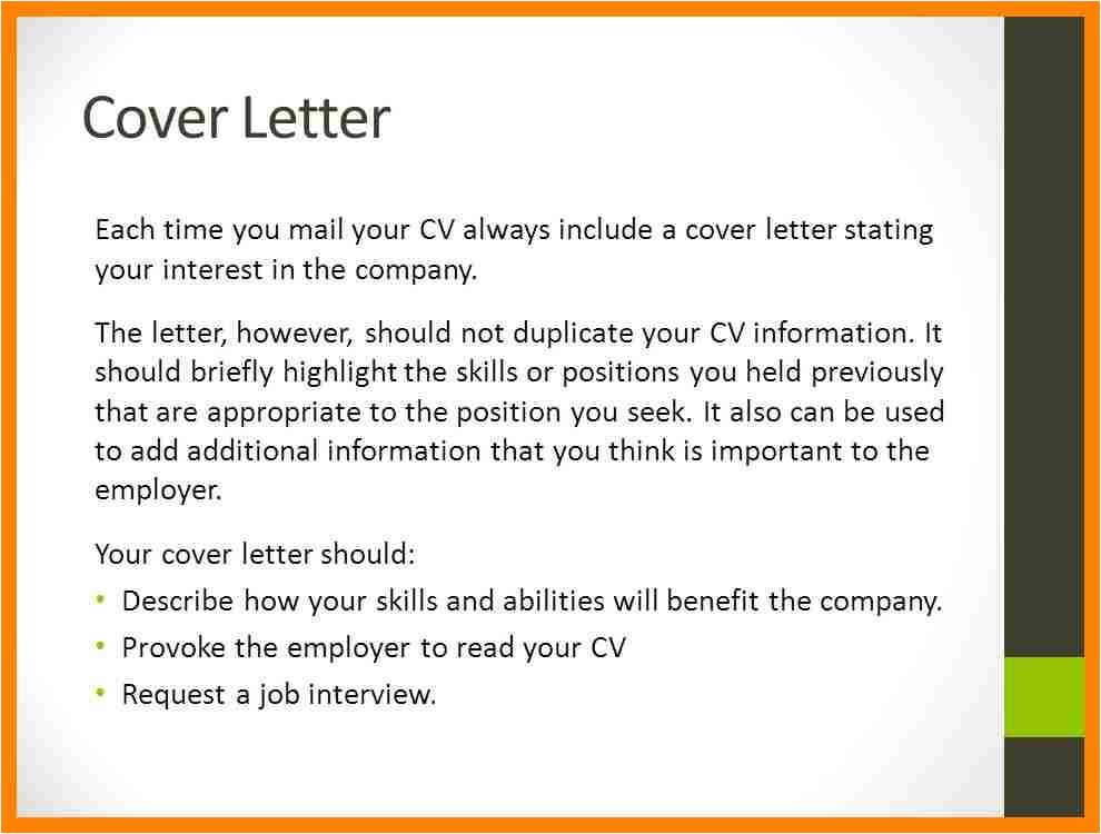 draft cover letter template