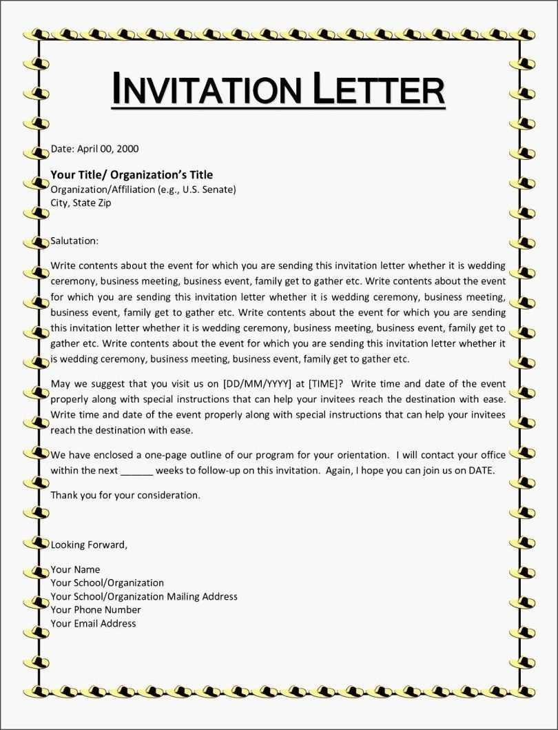 editable letter template