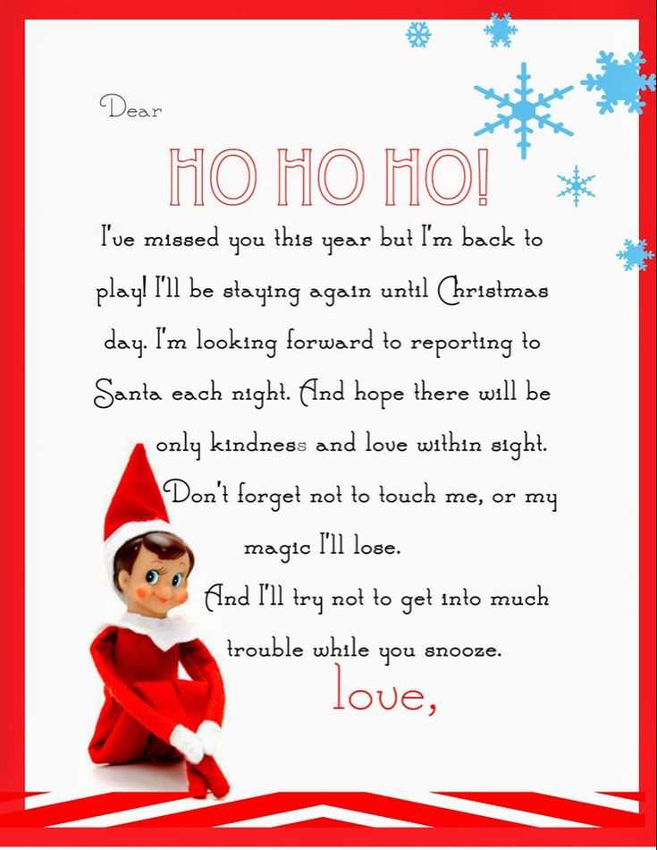 elf on the shelf covid letter template download