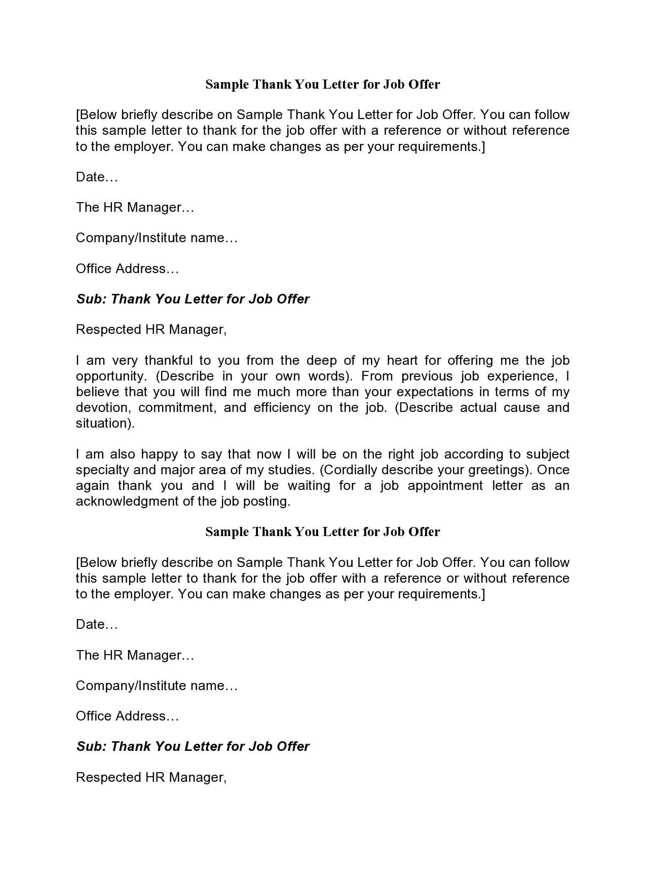 employment letter of good standing template