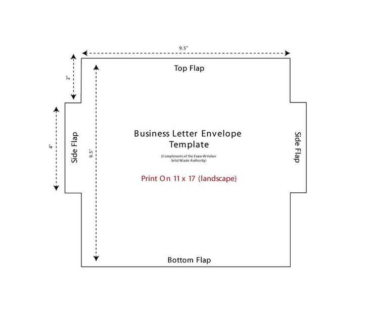envelope letter template