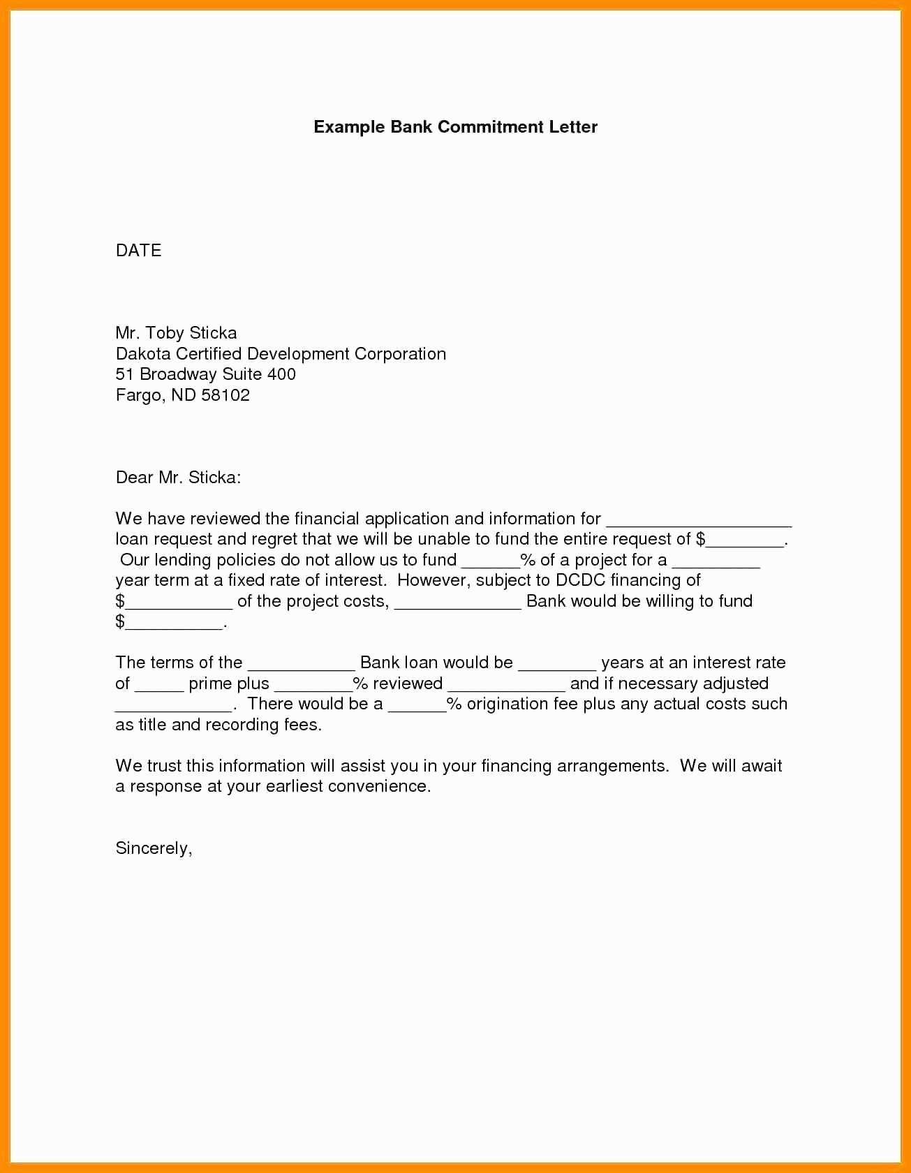 equity commitment letter template