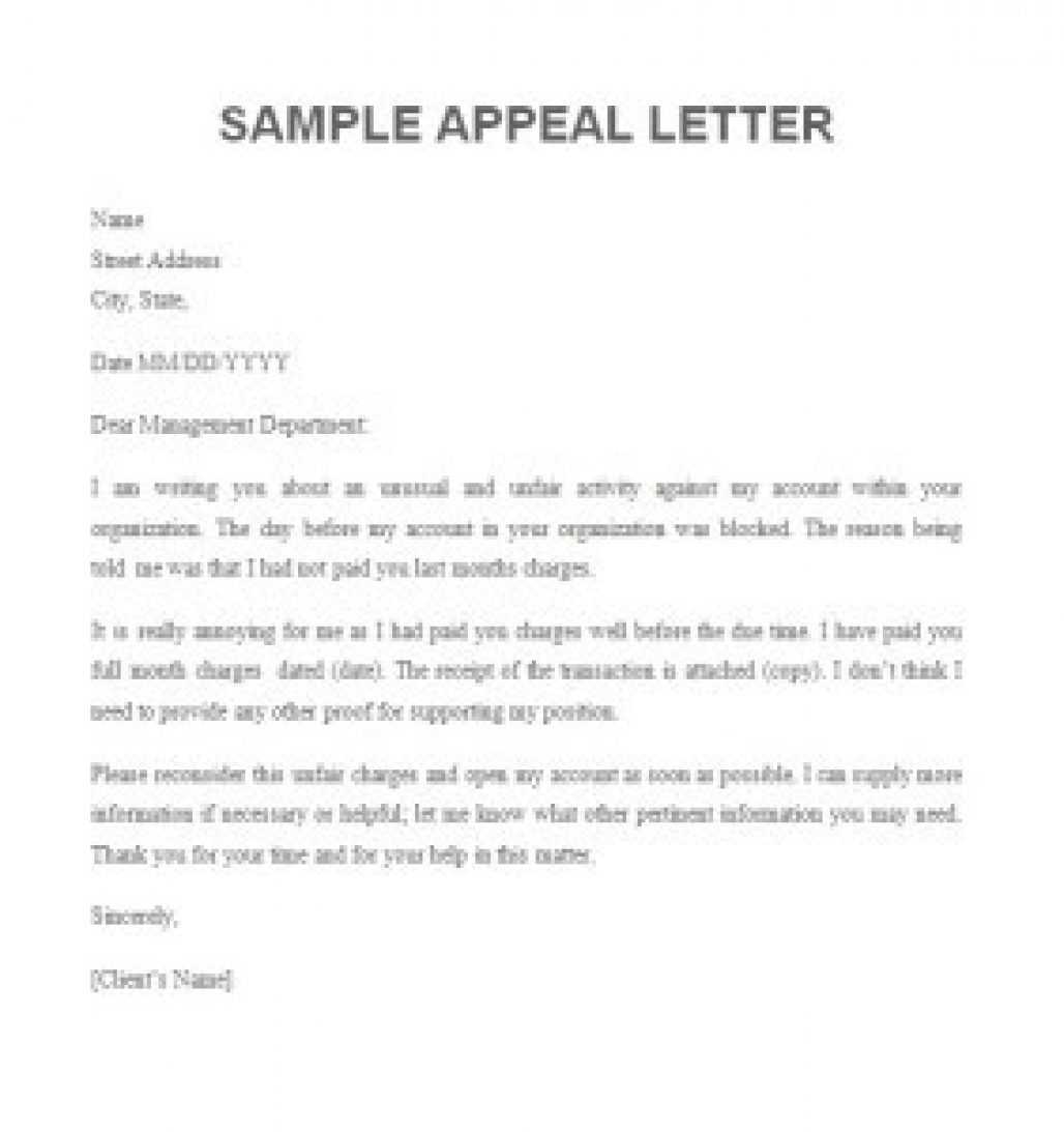 expulsion appeal letter template