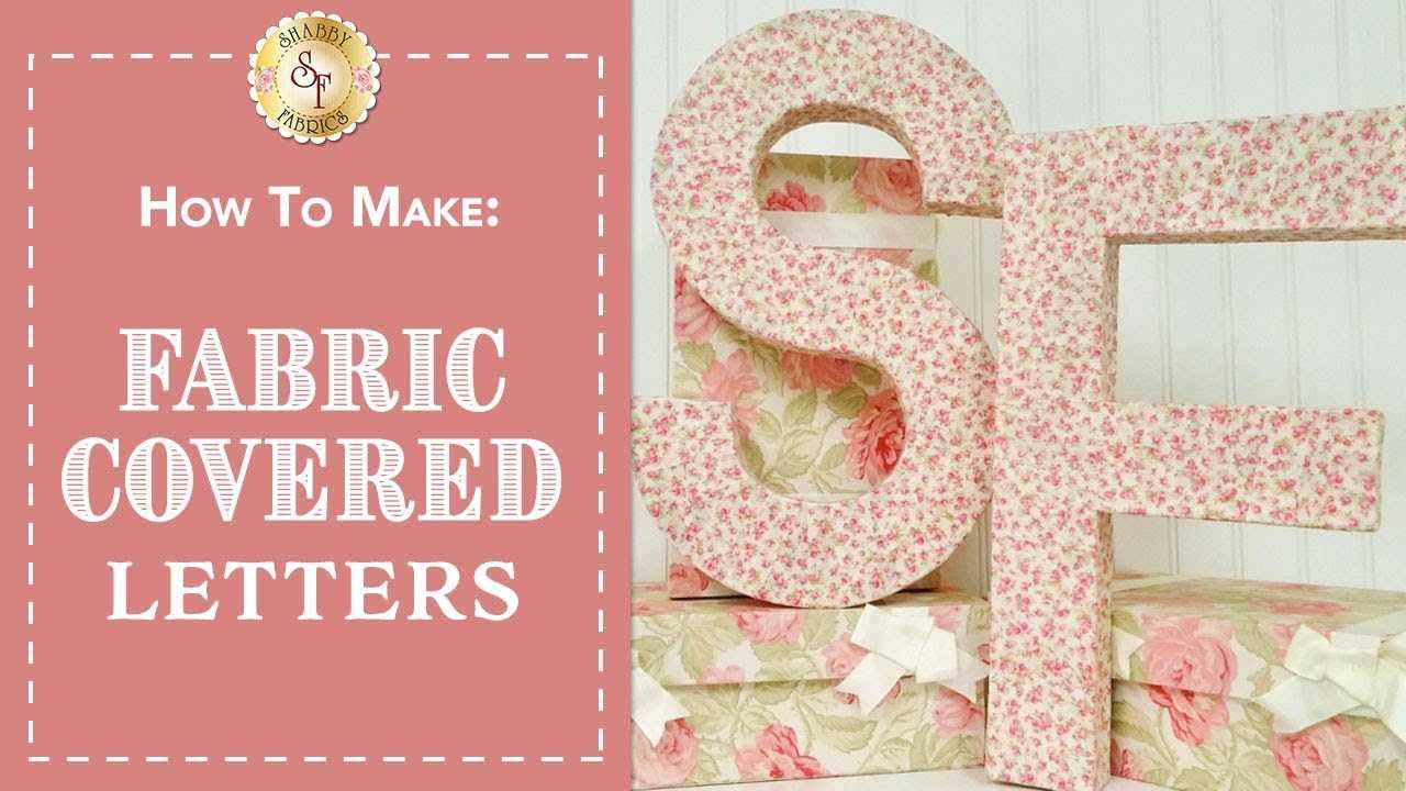 fabric letter templates