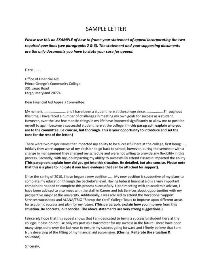 financial cover letter template