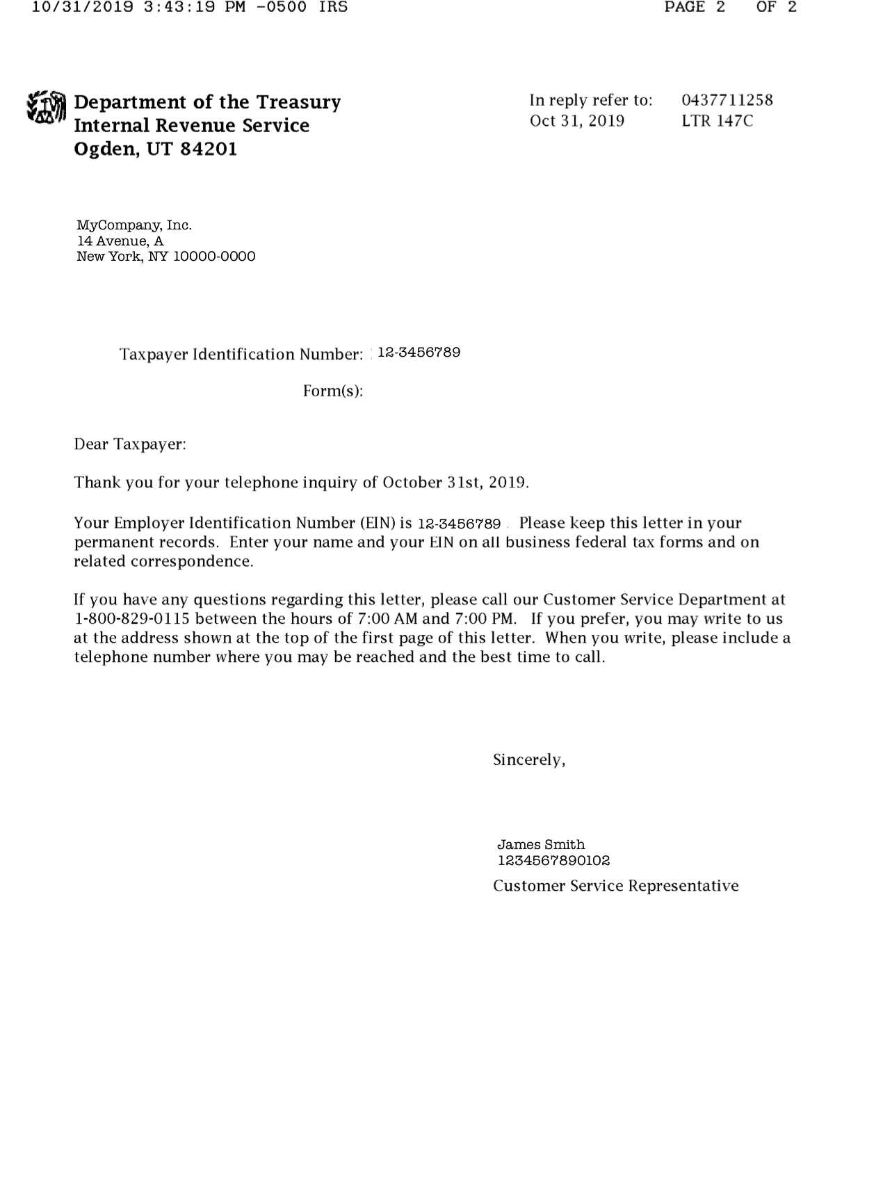 first time penalty abatement letter template