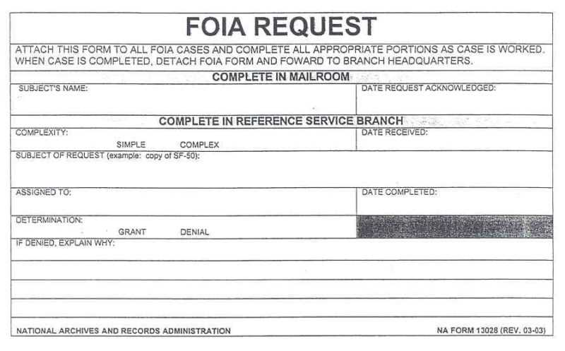 foia letter template