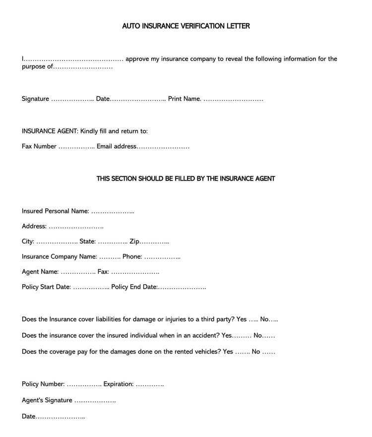 force placed insurance letter template