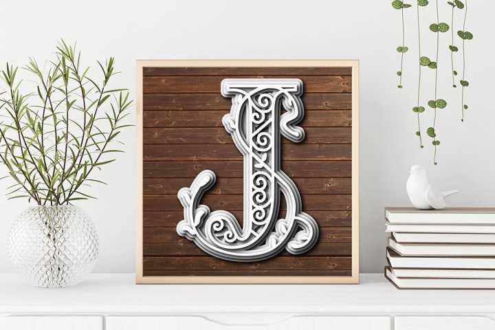 free 3d letter template for cricut