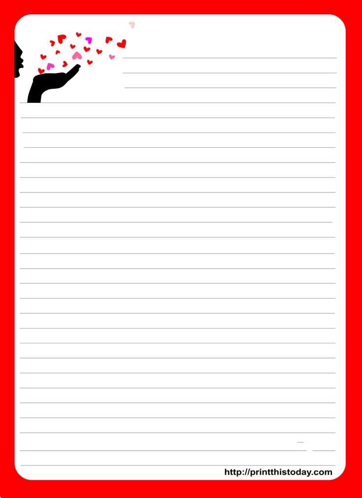 free letter paper template