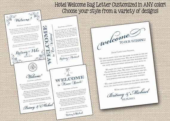 free welcome letter template