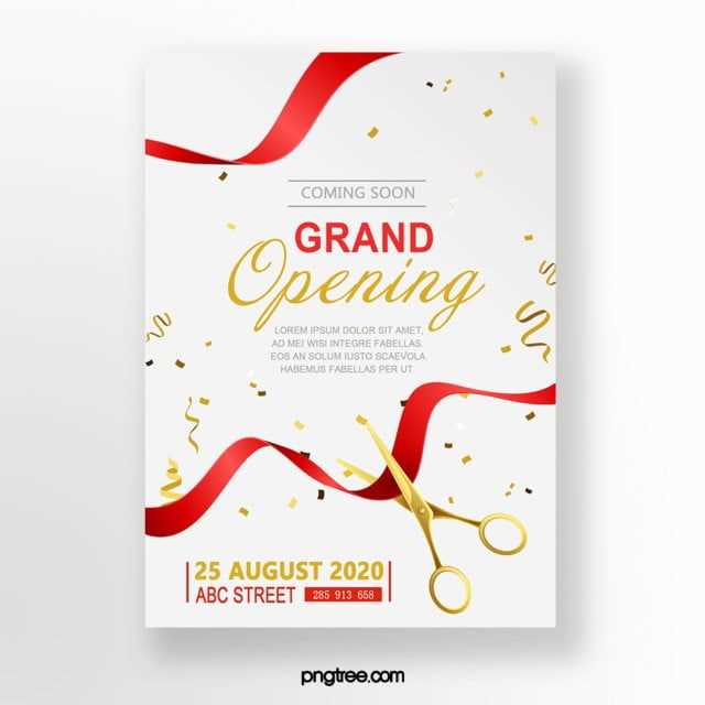 grand opening letter template