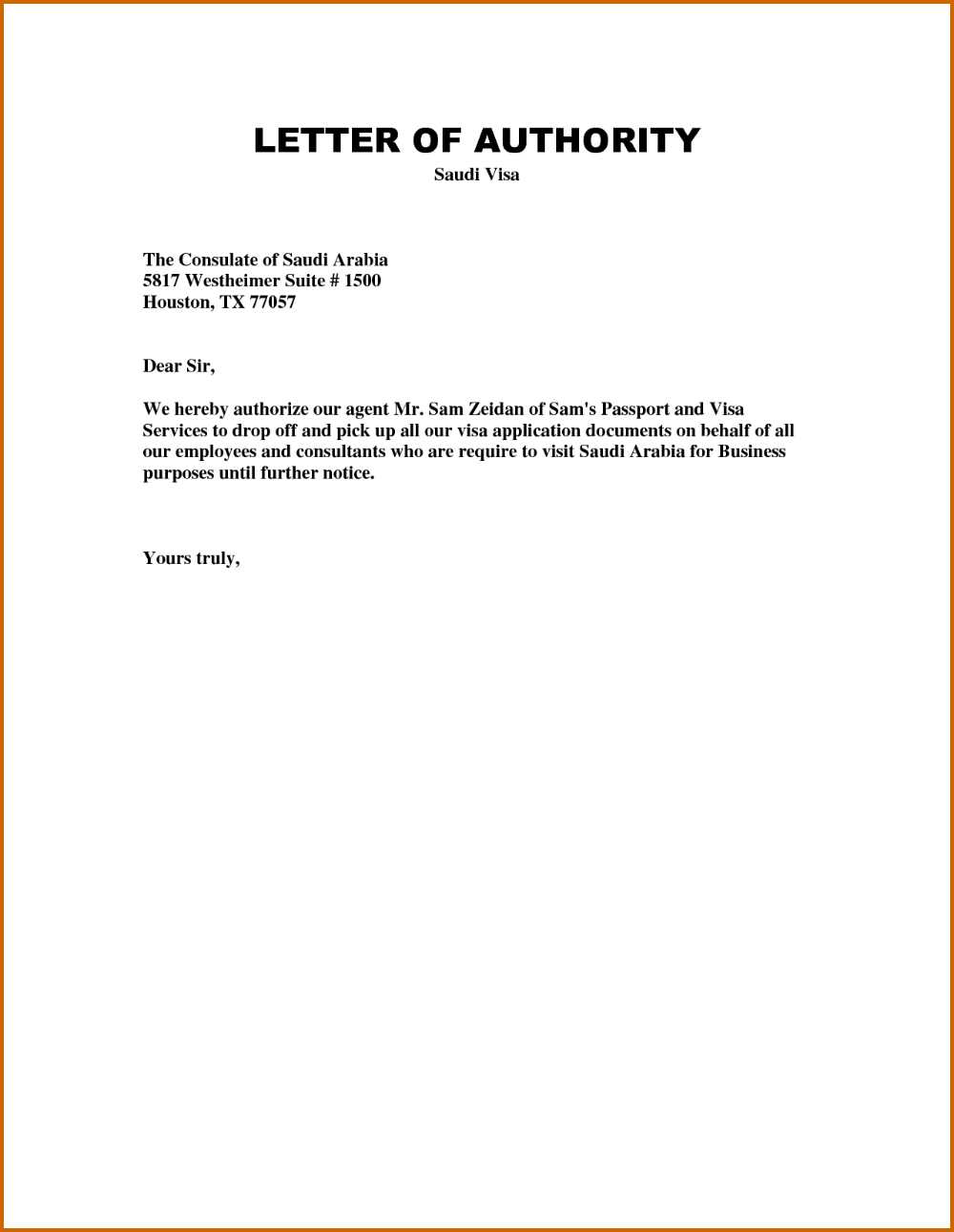 gsa letter of supply template