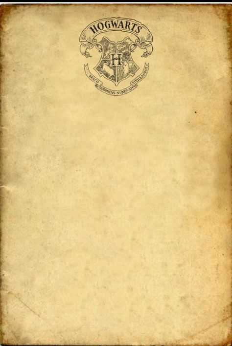 harry potter invitation letter to hogwarts template