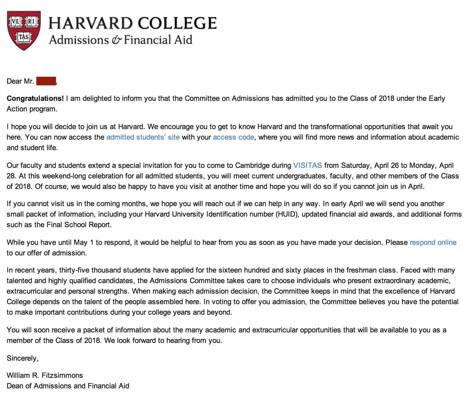 harvard template cover letter