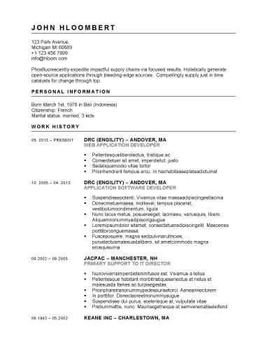 hloom cover letter templates