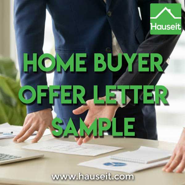 home buyer letter to seller template