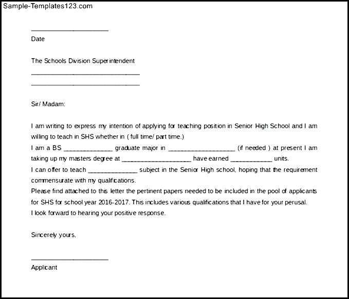 home schooling letter template