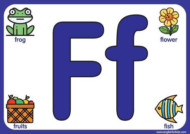 large letter f template