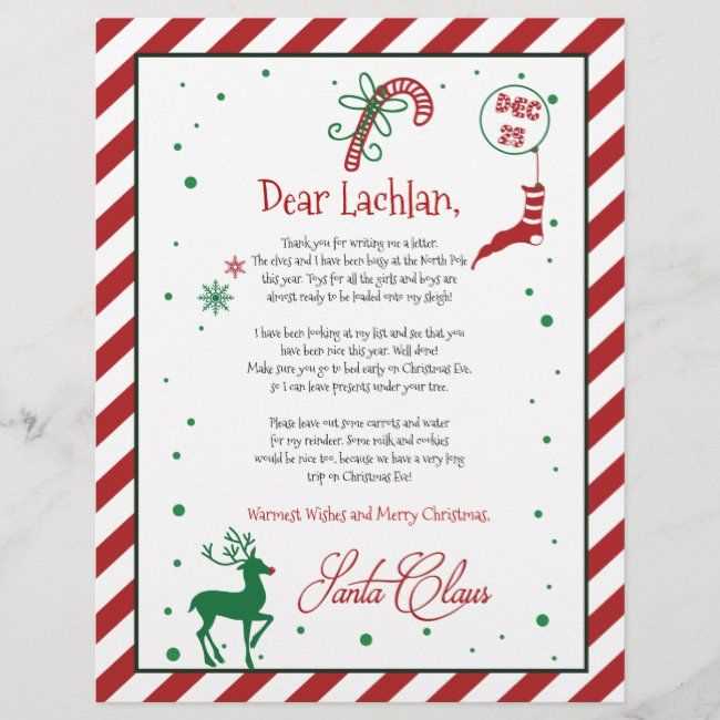 letter from north pole template