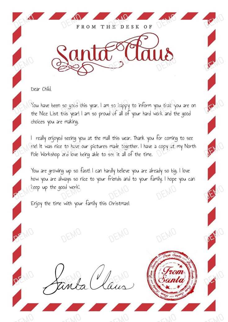 letter from santa editable template free download
