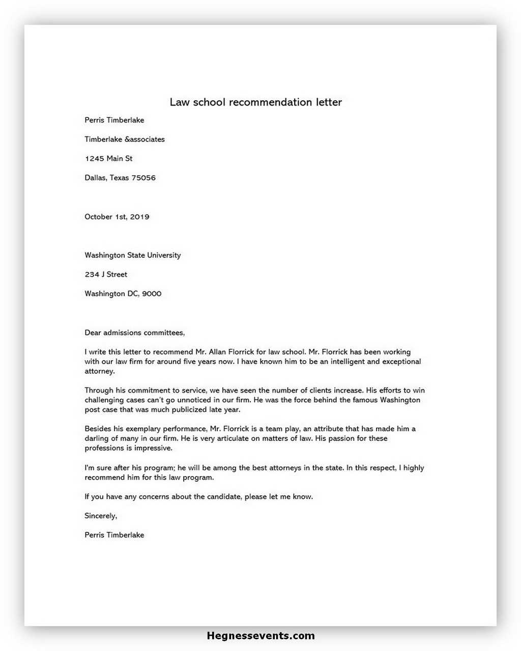 letter of association template