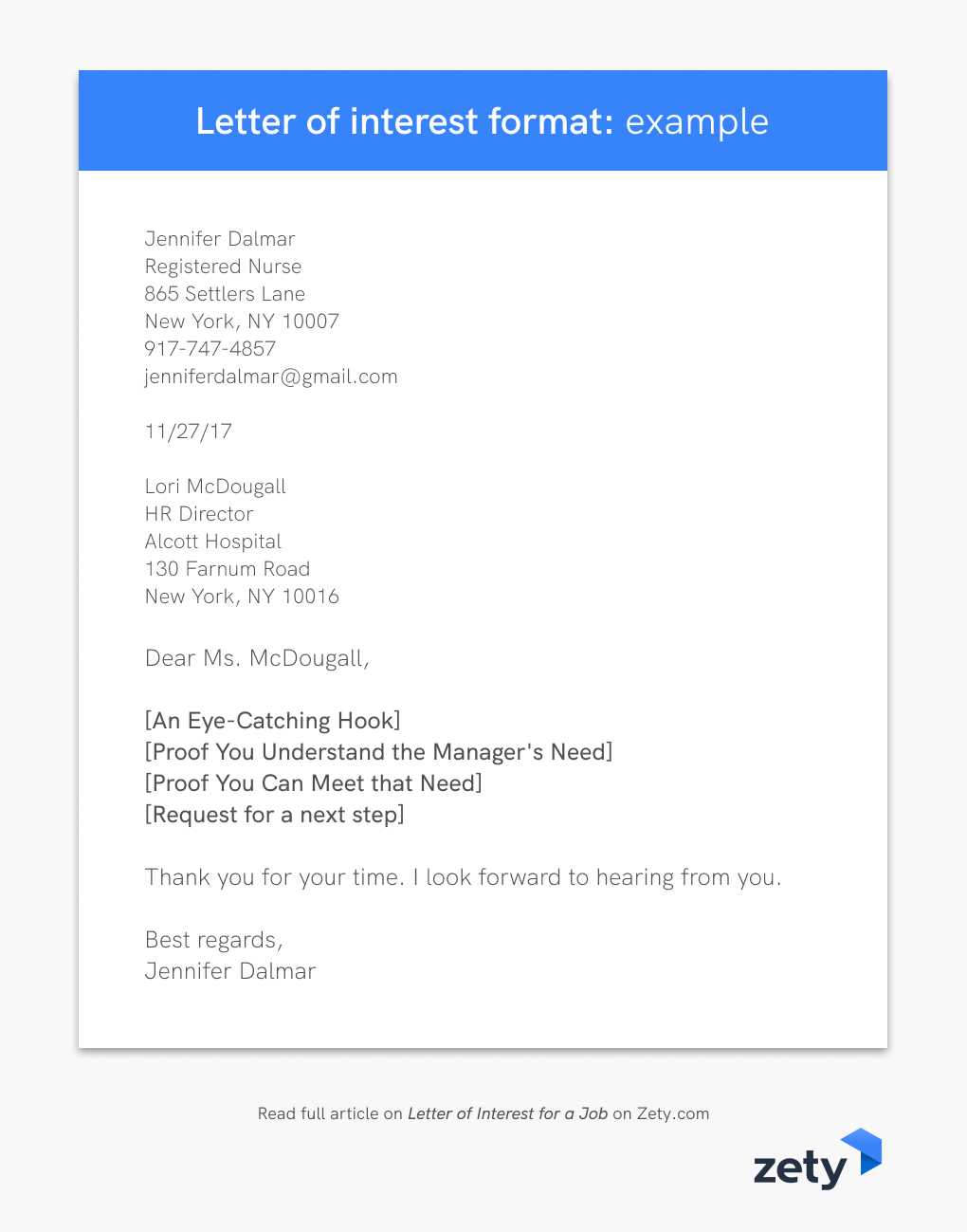 letter of interest for job template