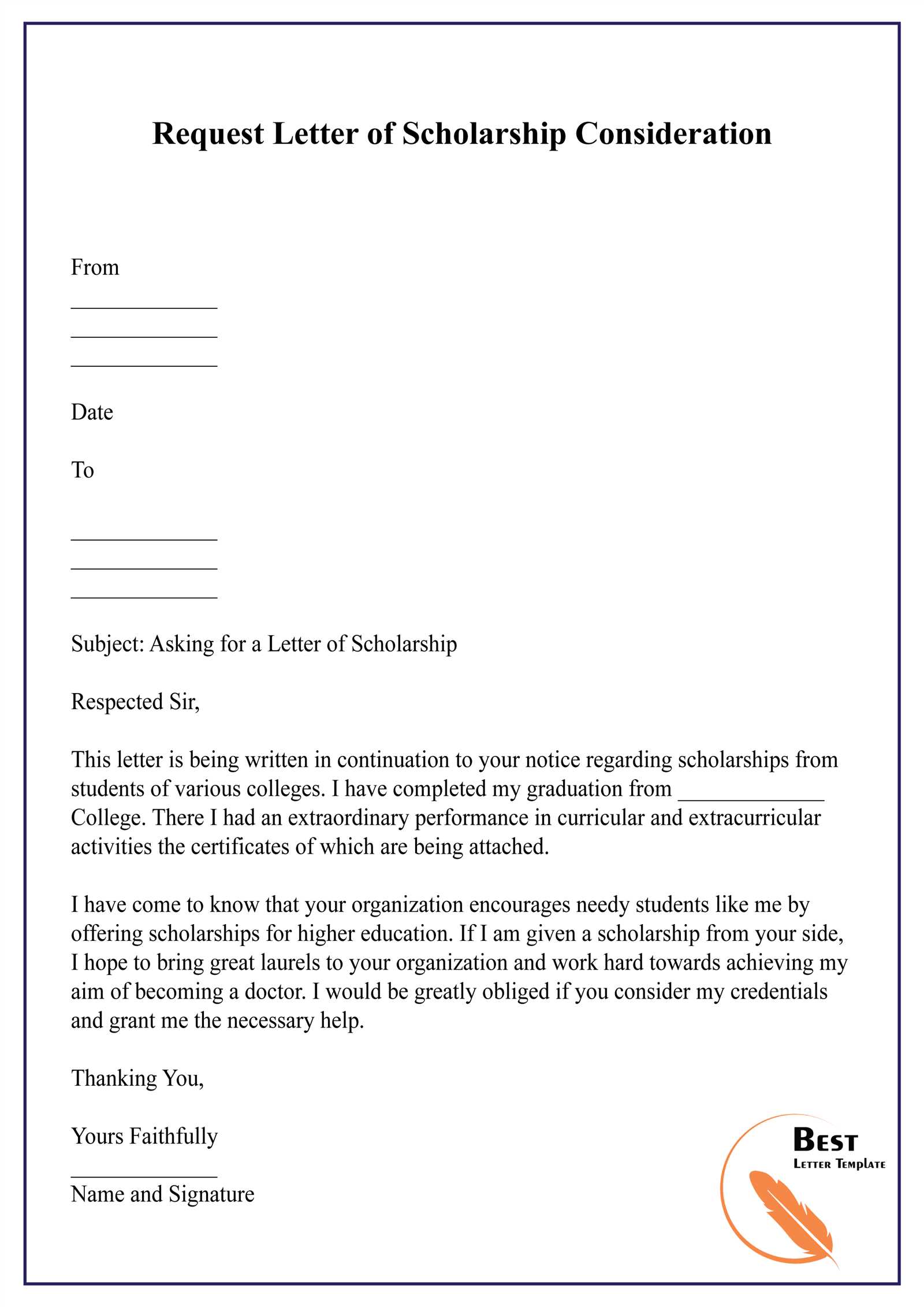 letter of reconsideration template