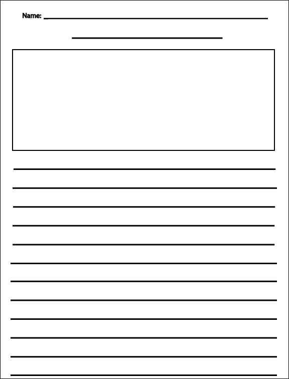 letter paper template pdf