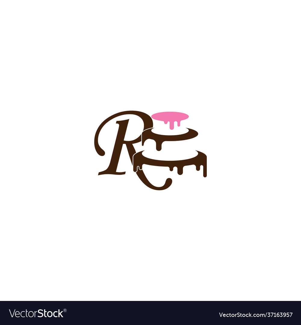 letter r cake template