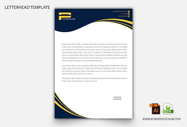 letter template design online