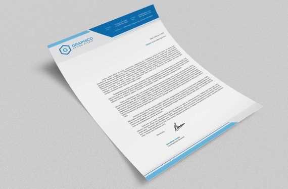 letter template design online