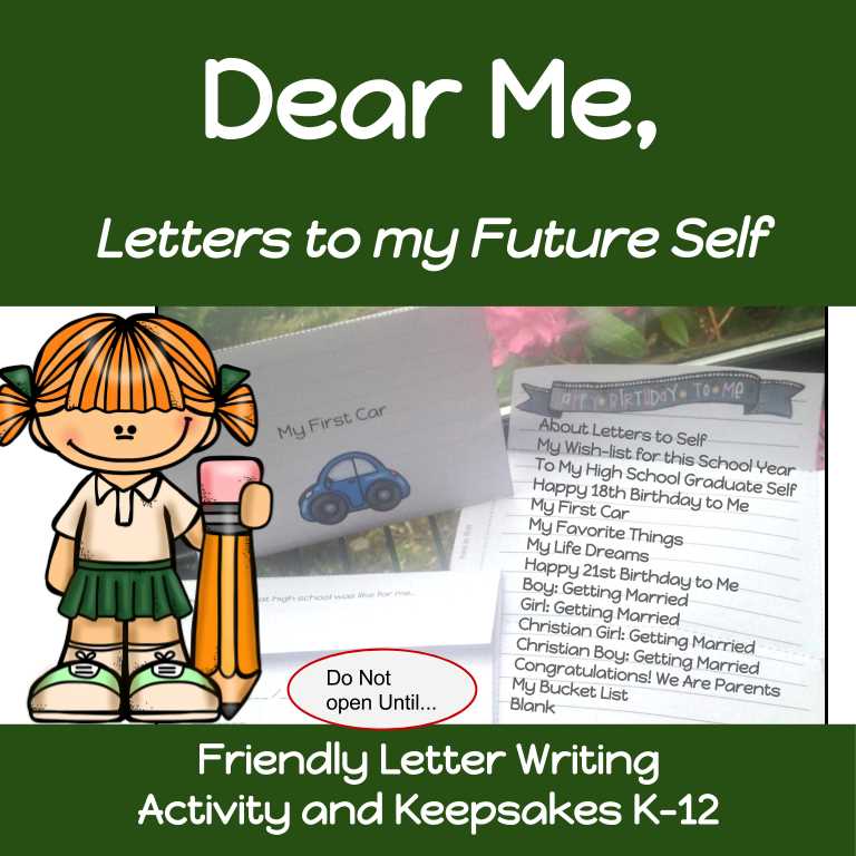 letter to future self template free