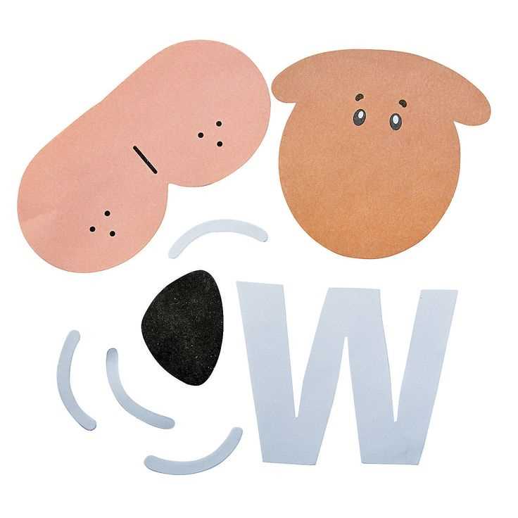 letter w template preschool