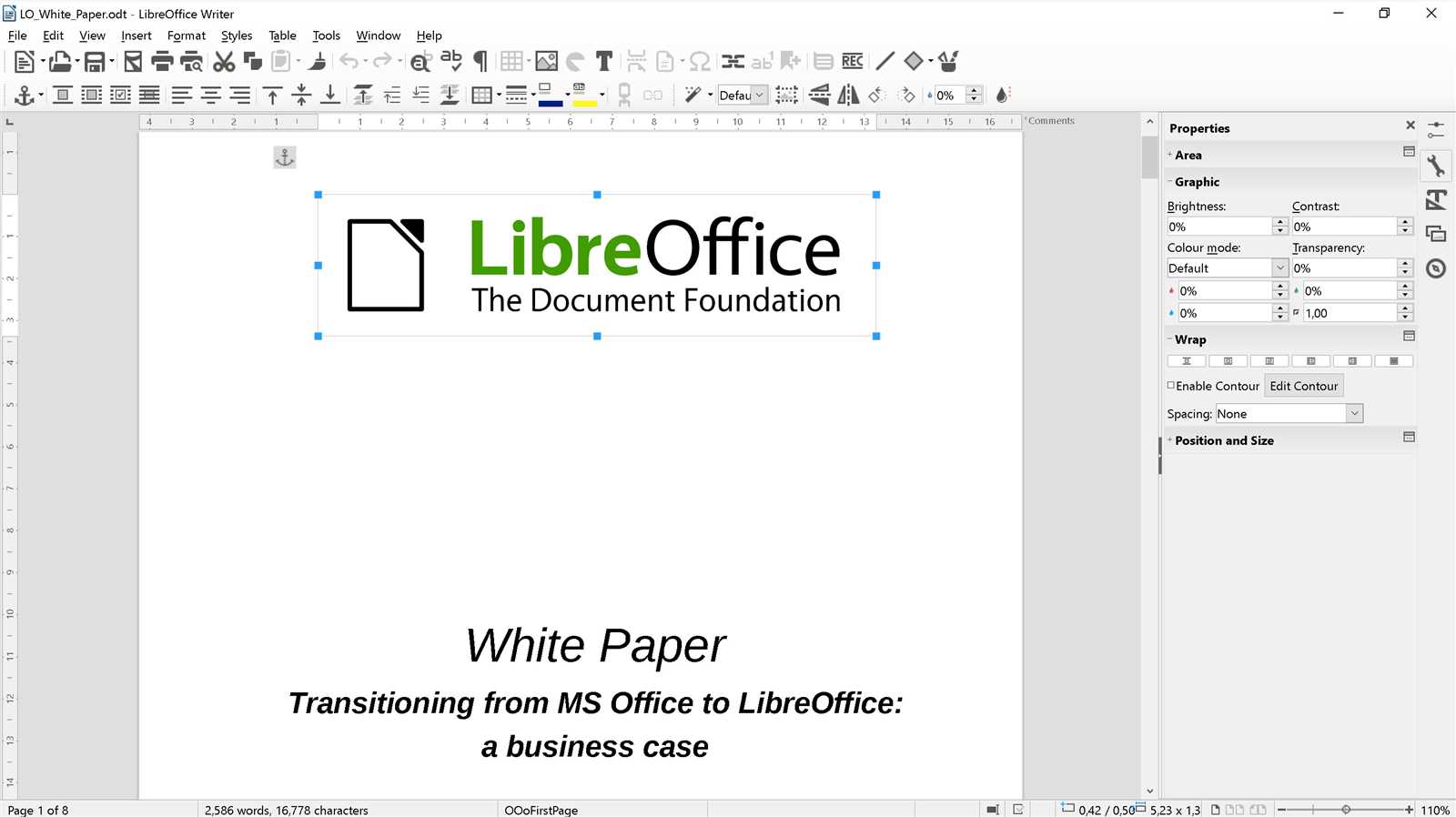 libreoffice business letter template