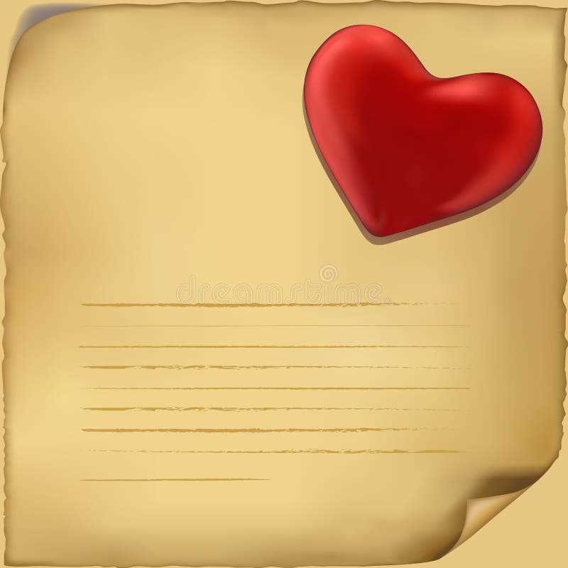 love letter design templates