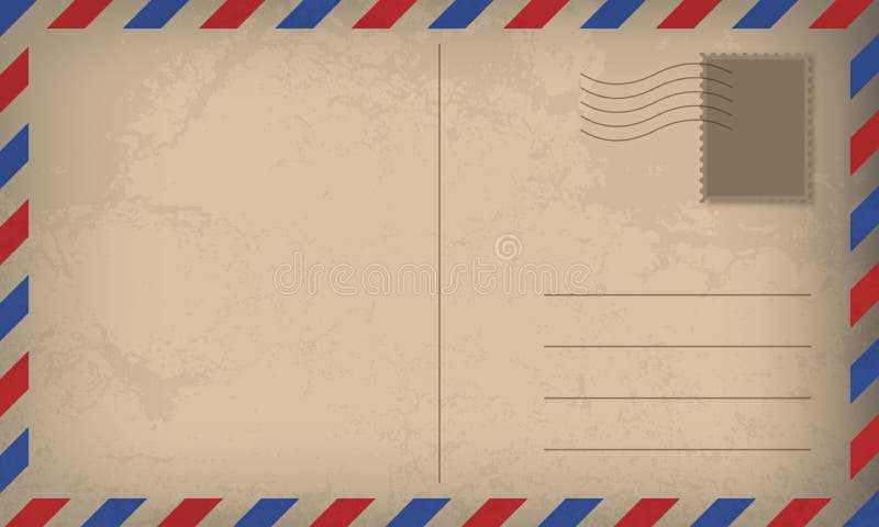 mail letter envelope template